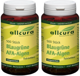 allcura Blaugrüne AFA-Algen Tabletten – Bild 1 von 3