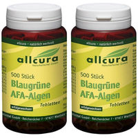 Produktbild von allcura Blaugrüne AFA-Algen Tabletten