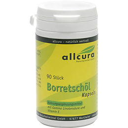 allcura Borretschöl Kapseln 90 Stück – Bild 1 von 5