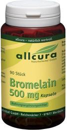 Allcura Bromelain 500 mg Kapseln 90 Stück – Bild 1 von 4