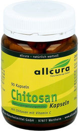 Allcura Chitosan Kapseln 480 mg 90 Stück – Bild 1 von 4