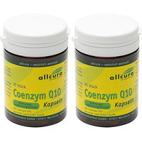 Produktbild von allcura Coenzym Q 10 Kapseln mit Ubiquinon 200 mg 30 Stück