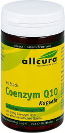 Allcura Coenzym Q10 Kapseln mit Ubiquinon 30 mg 90 Stück – Bild 1 von 4