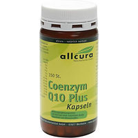 Produktbild von Allcura Coenzym Q10 Plus mit Ubiquinon Kapseln 150 Stück
