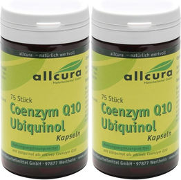 allcura Coenzym Q10 Ubiquinol 100 mg Kapseln 150 Stück – Bild 1 von 1