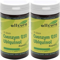 Produktbild von allcura Coenzym Q10 Ubiquinol 100 mg Kapseln 150 Stück