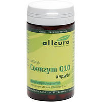Produktbild von Allcura Coenzym Q10 Ubiquinon 100 mg Kapseln 60 Stück