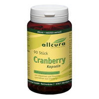 Produktbild von Allcura Cranberry Kapseln 90 Stück ohne Zusatzstoffe