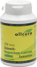 Allcura Dolomit Magnesium Calcium Tabletten – Bild 1 von 3