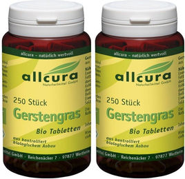 allcura Gerstengras Bio Tabletten – Bild 1 von 1
