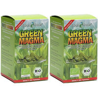 Produktbild von allcura Green Magma Gerstengrasextrakt Bio Tabletten ohne Zusatzstoffe 120 Stück