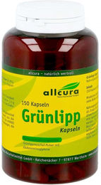 allcura Grünlippmuschel Kapseln vegan ohne Gelatine 150 Stück – Bild 1 von 4