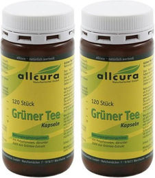 allcura Grüner Tee Kapseln 240 Stück – Bild 1 von 3