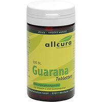 Produktbild von allcura Guarana Tabletten 200 mg 100 Stück