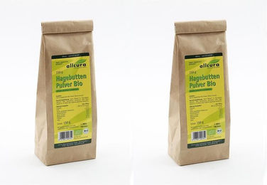 allcura Hagebutten Pulver Bio 150 g – Bild 1 von 3