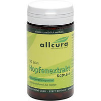 Produktbild von Allcura Hopfenextrakt Kapseln vegetarisch 90 Stück