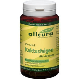 Allcura Kaktusfeigen Kapseln vegan 100 Stück – Bild 1 von 4