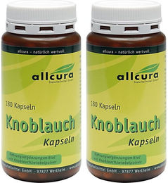 allcura Knoblauch Kapseln 180 Stück – Bild 1 von 1