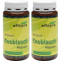 Produktbild von allcura Knoblauch Kapseln 180 Stück