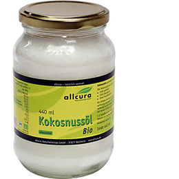 Allcura Kokosnussöl Bio 440 ml – Bild 1 von 3