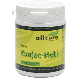 Allcura Konjacmehl Pulver 200 g – Bild 1 von 1
