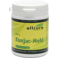 Produktbild von Allcura Konjacmehl Pulver 200 g