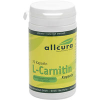 Produktbild von allcura L-Carnitin Kapseln 70 Stück