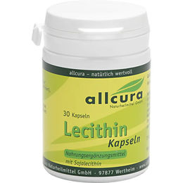 Allcura Lecithin 500 mg Kapseln – Bild 1 von 2