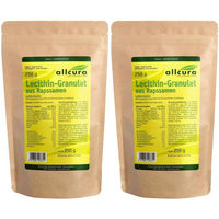Produktbild von allcura Lecithin Granulat aus Rapssamen Pulver pflanzlicher Ursprung