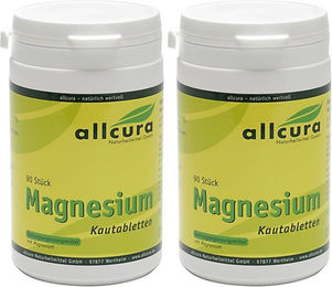 allcura Magnesium Carbonat Lutschtabletten 180 Stück – Bild 1 von 1