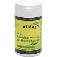 Produktbild von Allcura Magnesium Komplex mit Zink und Calcium Kapseln 100 Stück