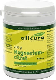 allcura Magnesiumcitrat Pulver – Bild 1 von 3