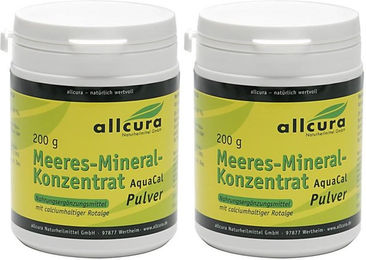 allcura Meeresalgen Konzentrat Pulver mit Algenkalk Sango – Bild 1 von 3