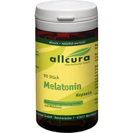 allcura Melatonin 1 mg Kapseln vegan 90 Stück – Bild 1 von 4