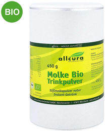 Allcura Molke Bio Trinkpulver Konzentrat 450 g – Bild 1 von 3