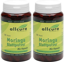 allcura Moringa Bio Kapseln – Bild 1 von 1