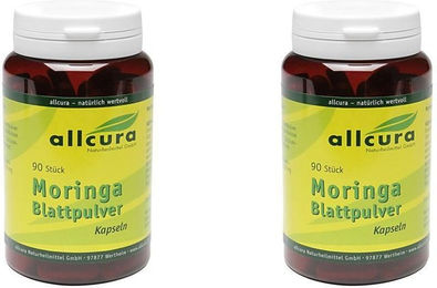 allcura Moringa Kapseln 180 Stück – Bild 1 von 1