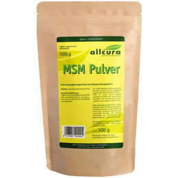 allcura MSM Pulver Methylsulfonylmethan 500 g – Bild 1 von 3