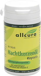 Allcura Nachtkerzenöl Kapseln 90 Stück – Bild 1 von 4