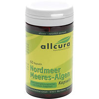 Produktbild von Allcura Nordmeer Meeresalgen Kapseln mit Kelp Braunalge 60 Stück