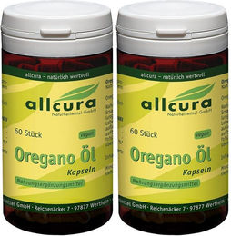 allcura Oregano Öl Kapseln vegan 120 Stück – Bild 1 von 1