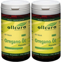 Produktbild von allcura Oregano Öl Kapseln vegan 120 Stück