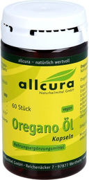Allcura Oregano Öl Kapseln vegan 60 Stück – Bild 1 von 2