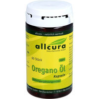 Produktbild von Allcura Oregano Öl Kapseln vegan 60 Stück