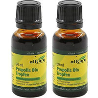 Produktbild von allcura Propolis Bio Tropfen vegetarisch gluten- & laktosefrei 50 ml