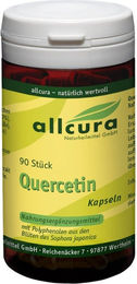 Allcura Quercetin 250 mg Kapseln 90 Stück – Bild 1 von 4