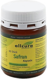 Allcura Safran-Extrakt Kapseln 60 Stück – Bild 1 von 1