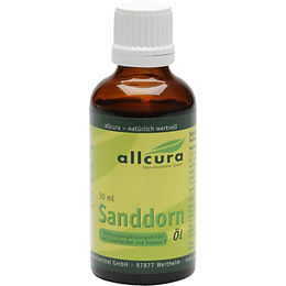 Allcura Sanddornöl vegan ohne Zusatzstoffe 50 ml – Bild 1 von 4