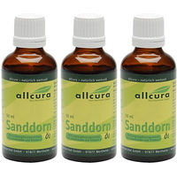 Produktbild von allcura Sanddornöl mit Vitamin E vegan und ohne Zusatzstoffe