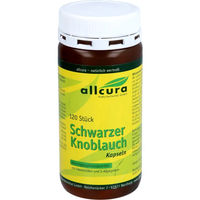 Produktbild von Allcura Schwarzer Knoblauch Kapseln 120 Stück